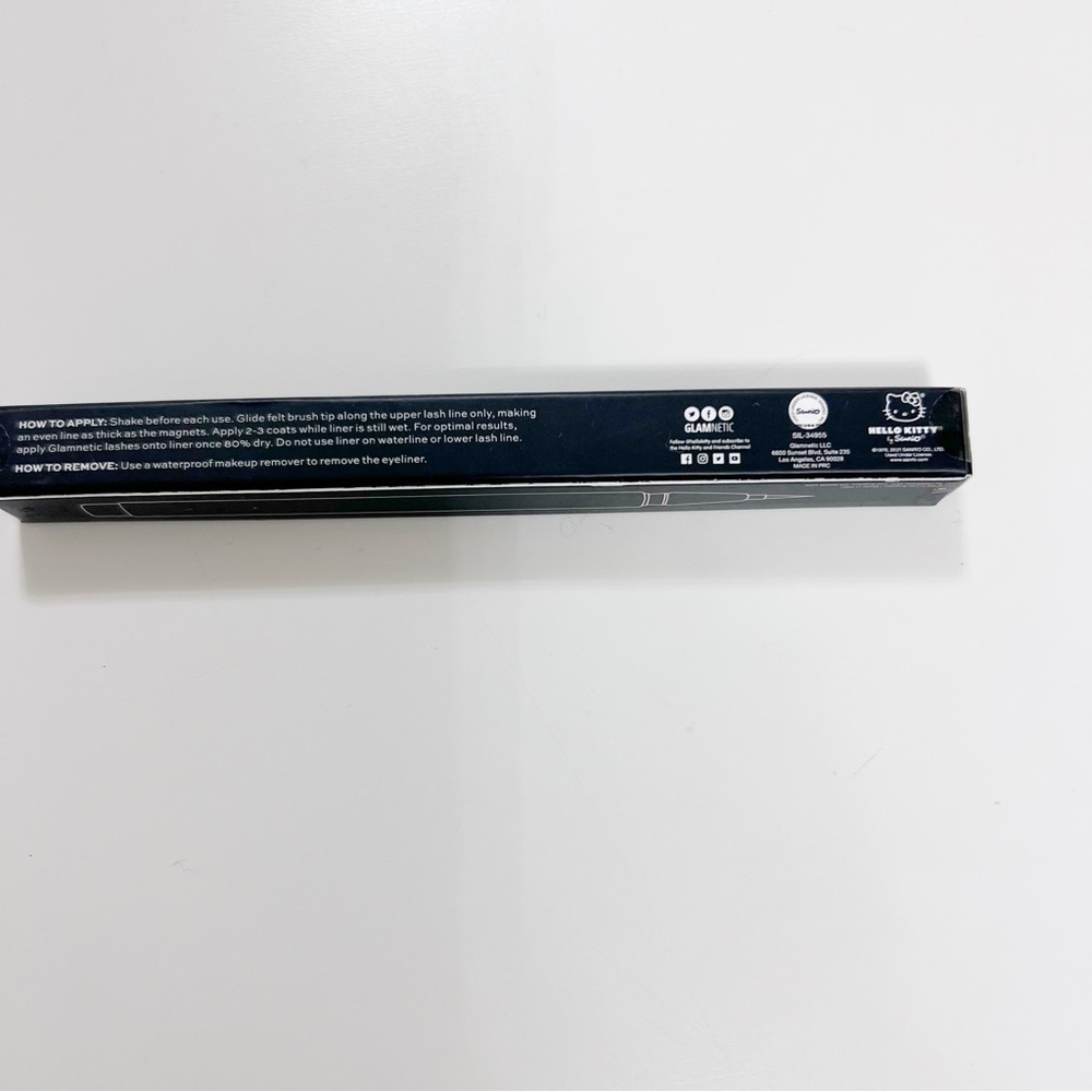 NEW Glamnetic x Hello kitty magnetic black eyeliner - Picture 4 of 5